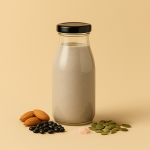 Almond + Black Bean + Pumpkin Seed Milk